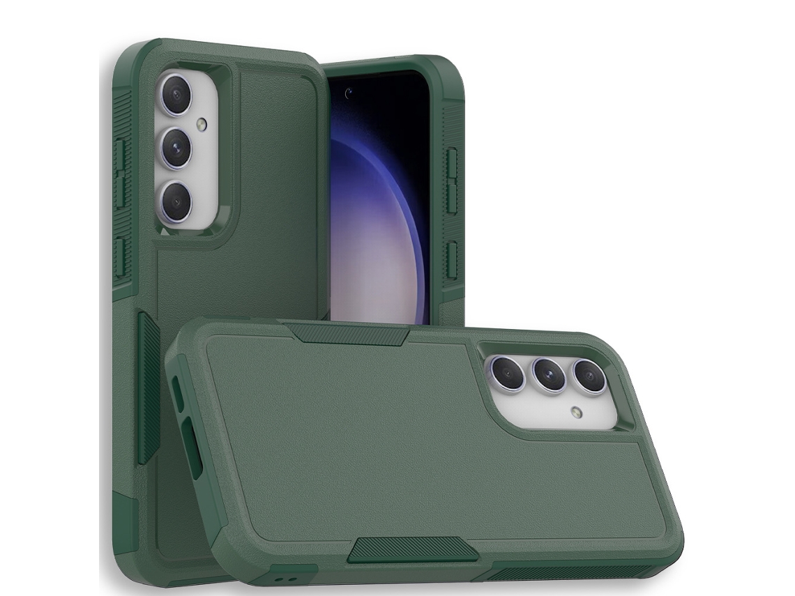Capa Protetora Para Celular Sailing Armorverde Escuro - Samsungsung Galaxy S22 Ultra