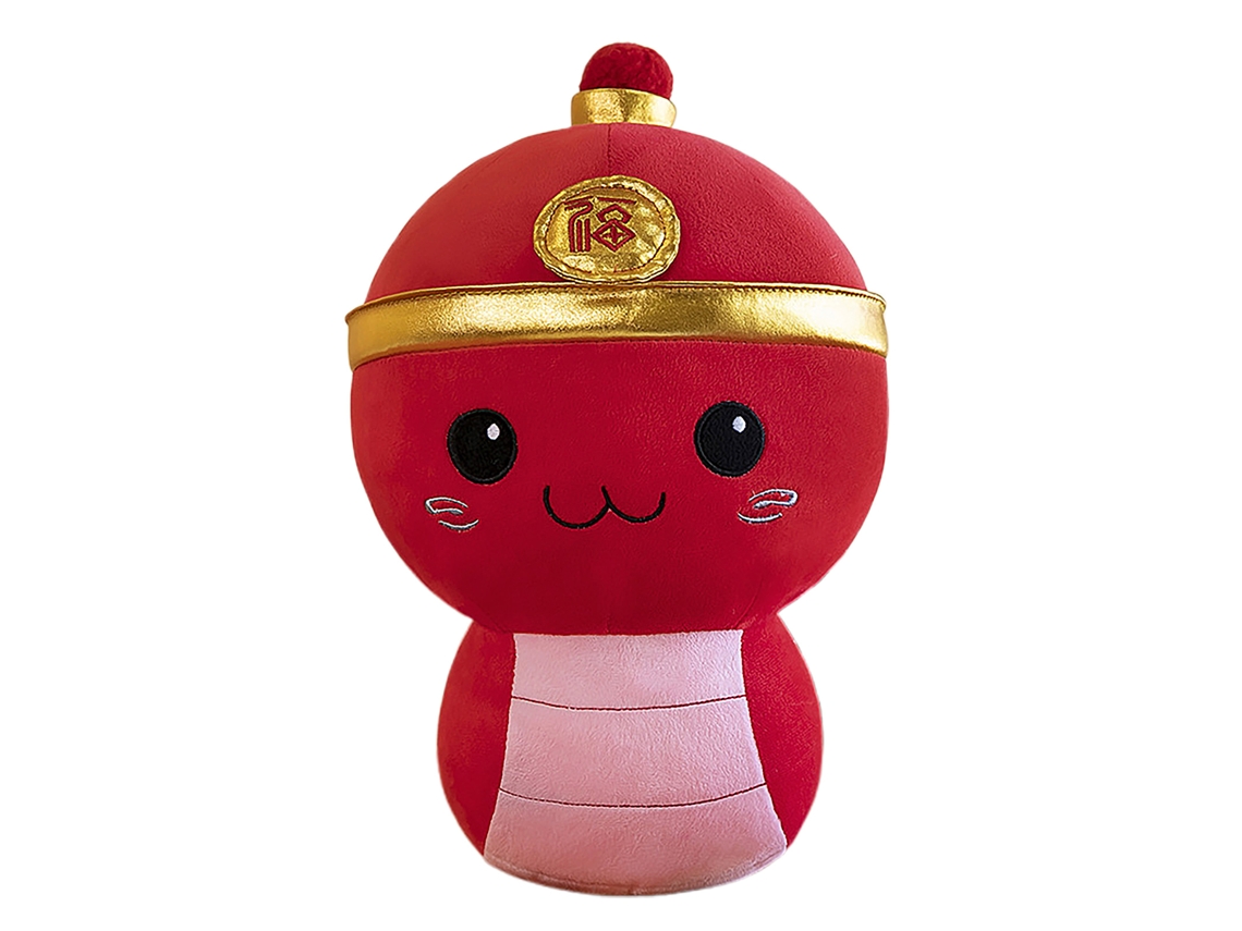Oferta Especial Mascote Ano Da Serpente 25cm Ásia Sudeste