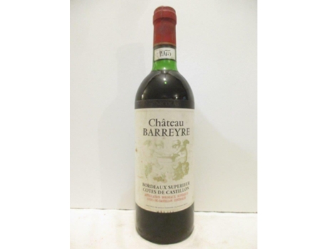 Vinho Tinto CHÂTEAU BARREYRE 1975 (75 cl - 1 unidade)