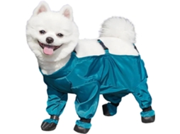 Calças Impermeáveis Cães, Botas Com Suspensórios, Botas De Chuva Ajustáveis Animais Estimação, Capa De Chuva