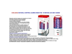 Eliminador de Insetos Baja Natural Control 10 Watts LEDABS1245 001 Fplus