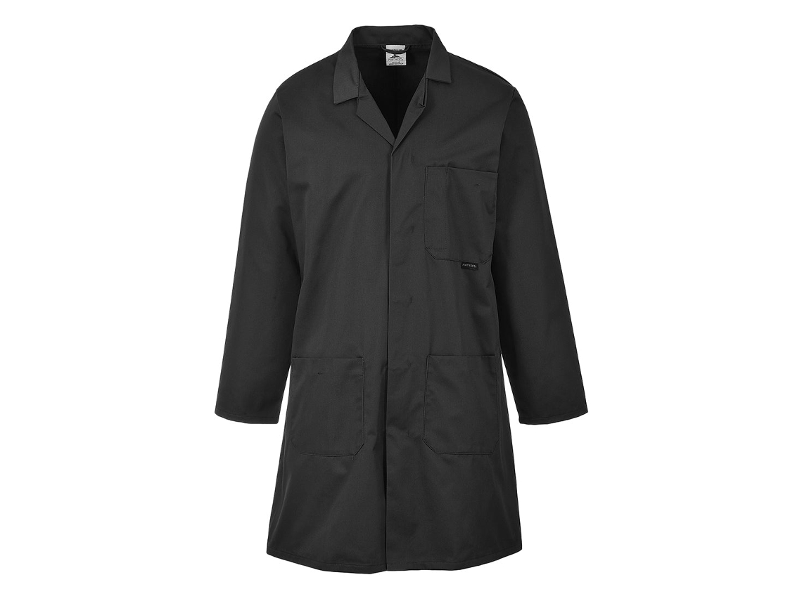 Vestido De Polialgodão Padrão Branco / Xxl