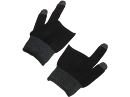 Luvas Sem Dedos Para Jogos, Leves E Elásticas, Em Fibra Prateada E Elastano, Resistentes Ao Suor, Ideais Para Jogos