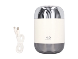 Laxiscreed Umidificador De Mesa 1000ml Com Bico Duplo, Luz Noturna E Carregamento Usb