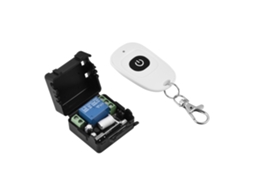 Módulo De Relé De Canal Único Dc 12v Com Controle Remoto Sem Fio Transmissor E Receptor