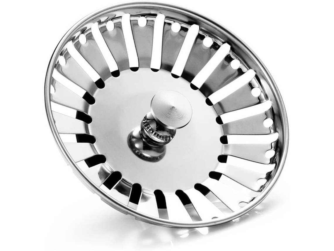 Tampa De Pia Em Aço Inoxidável De 84mm, Substituição, Ralo Com Coletor De Alimentos Cabelo, Furos De 84-85mm