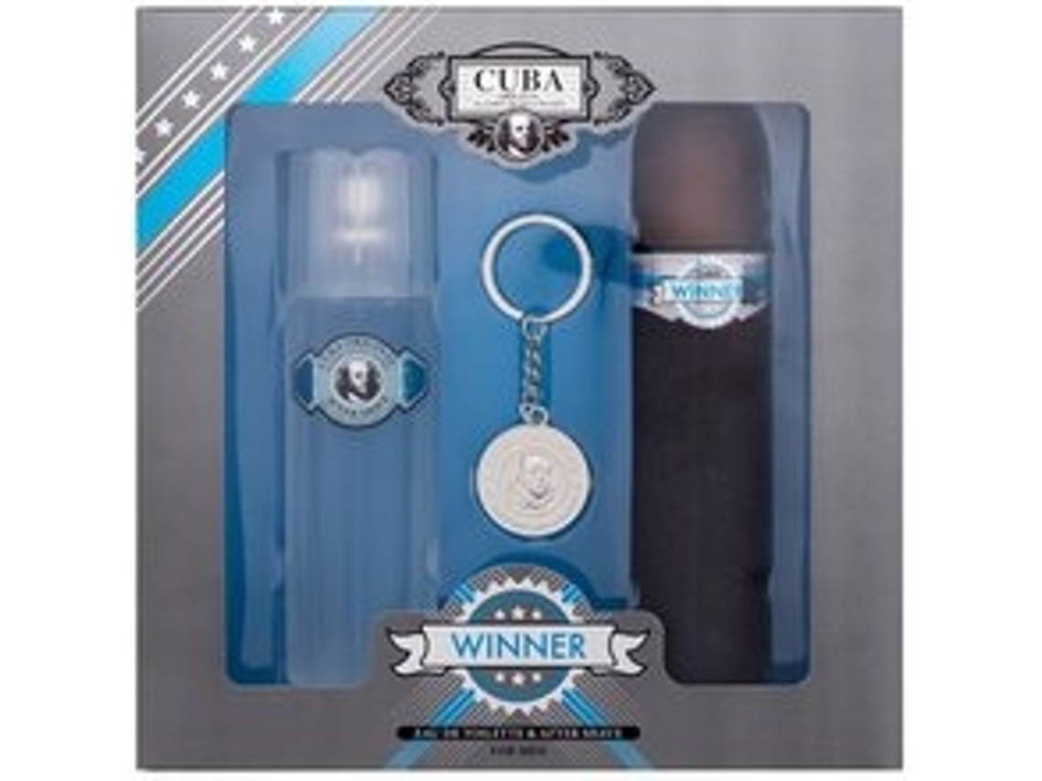 CUBA Winner Dárková Sada Edt 100 Ml After Shave Voda Po Holení 100 Ml a Přívěšek 100Ml