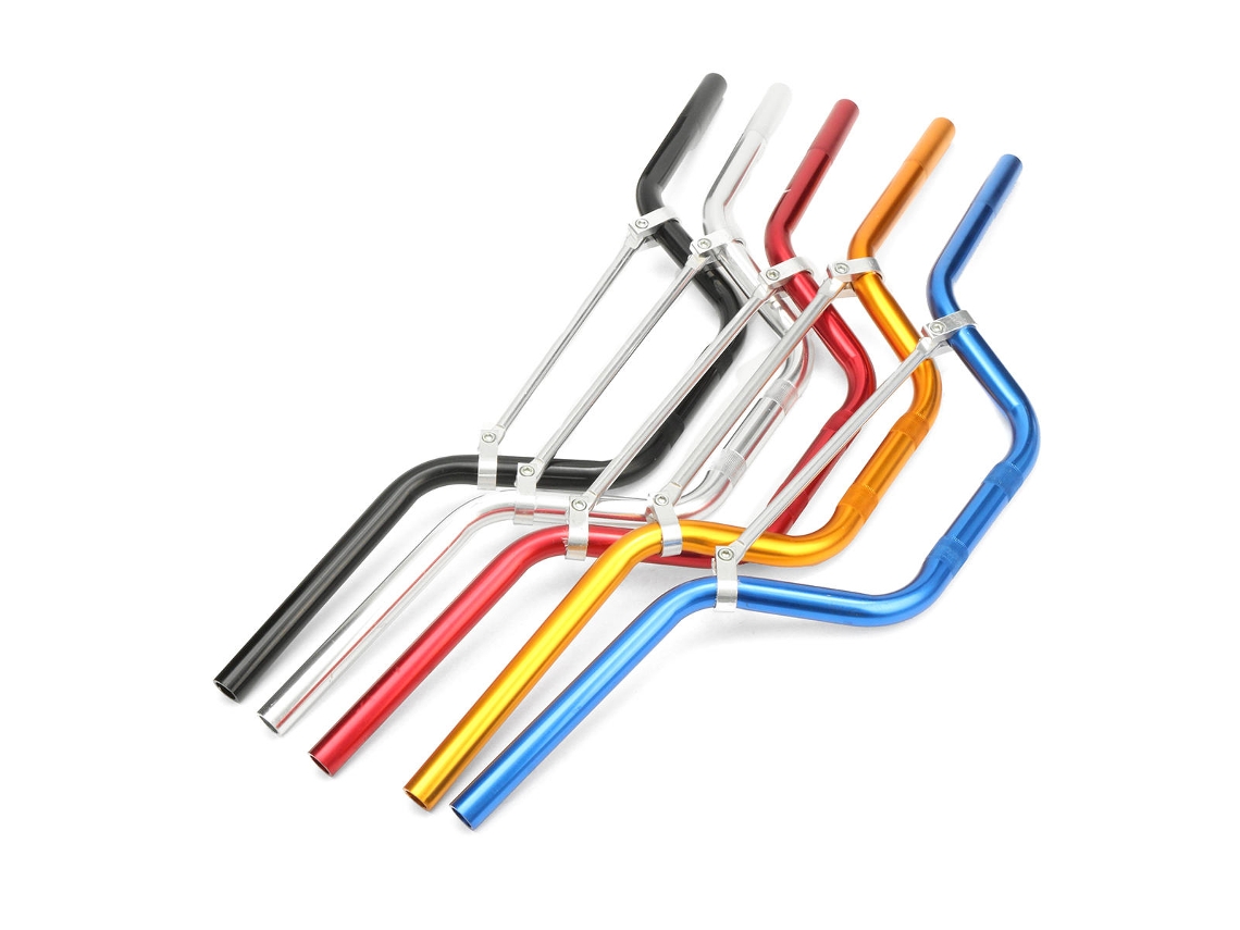 Guiador De Alumínio Preto De 7/8 Polegadas E 22 Mm Para Motocross, Moto4, Moto4 E Enduro