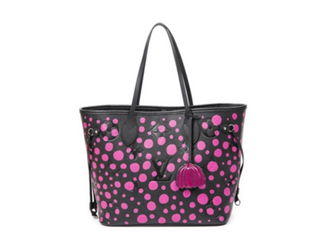Saco De Ombro De Mulher Louis Vuitton Ltd Ed Yayoi Kusama Infinity Dots Neverfull Rosa (tamanho Único)