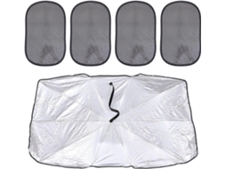 Protetor solar para carro, proteção contra o calor e os raios UV em ambientes internos, protetor solar para para-brisa e janelas.