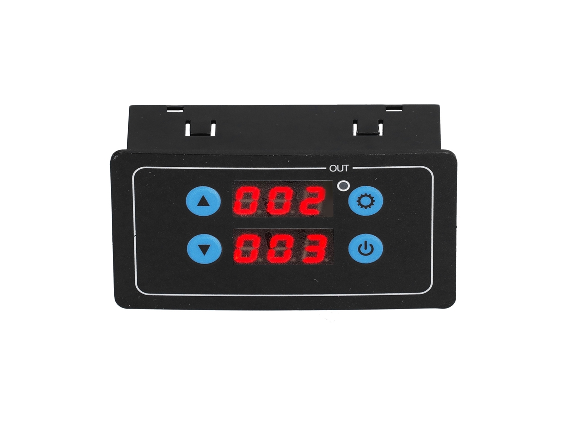 Laxiscreed Módulo Relé De Temporização Lcd Para Ciclos E Controle De Motor