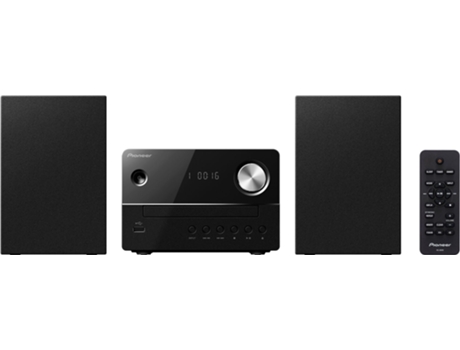 Aparelhagem Hi-Fi PIONEER X-EM16-B — 10 W | MP3, CD, Dock iPod