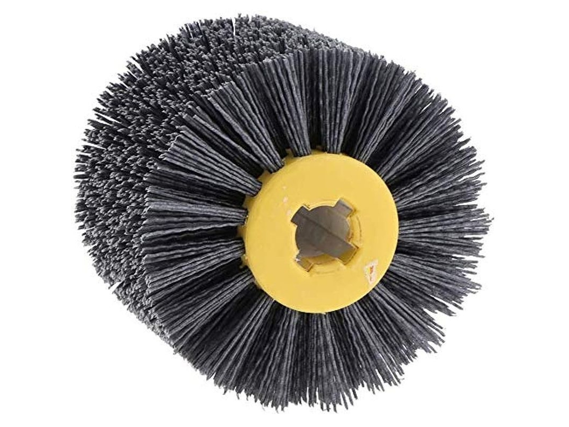 2026 pincel de Nylon Pull Wheel Grano 180 para Madeira, Máquina de Satinado 120mm