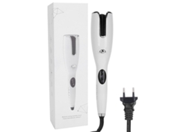 Portable Automatic Anti-scalping Hair Clipper With Lcd Screen, White.