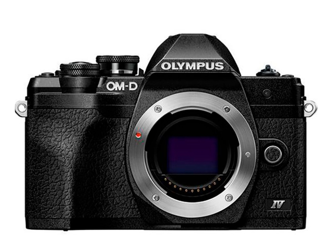 Máquina fotográfica OM SYSTEM E‑M10 Mark IV + 14-150mm (Live MOS - Preto)