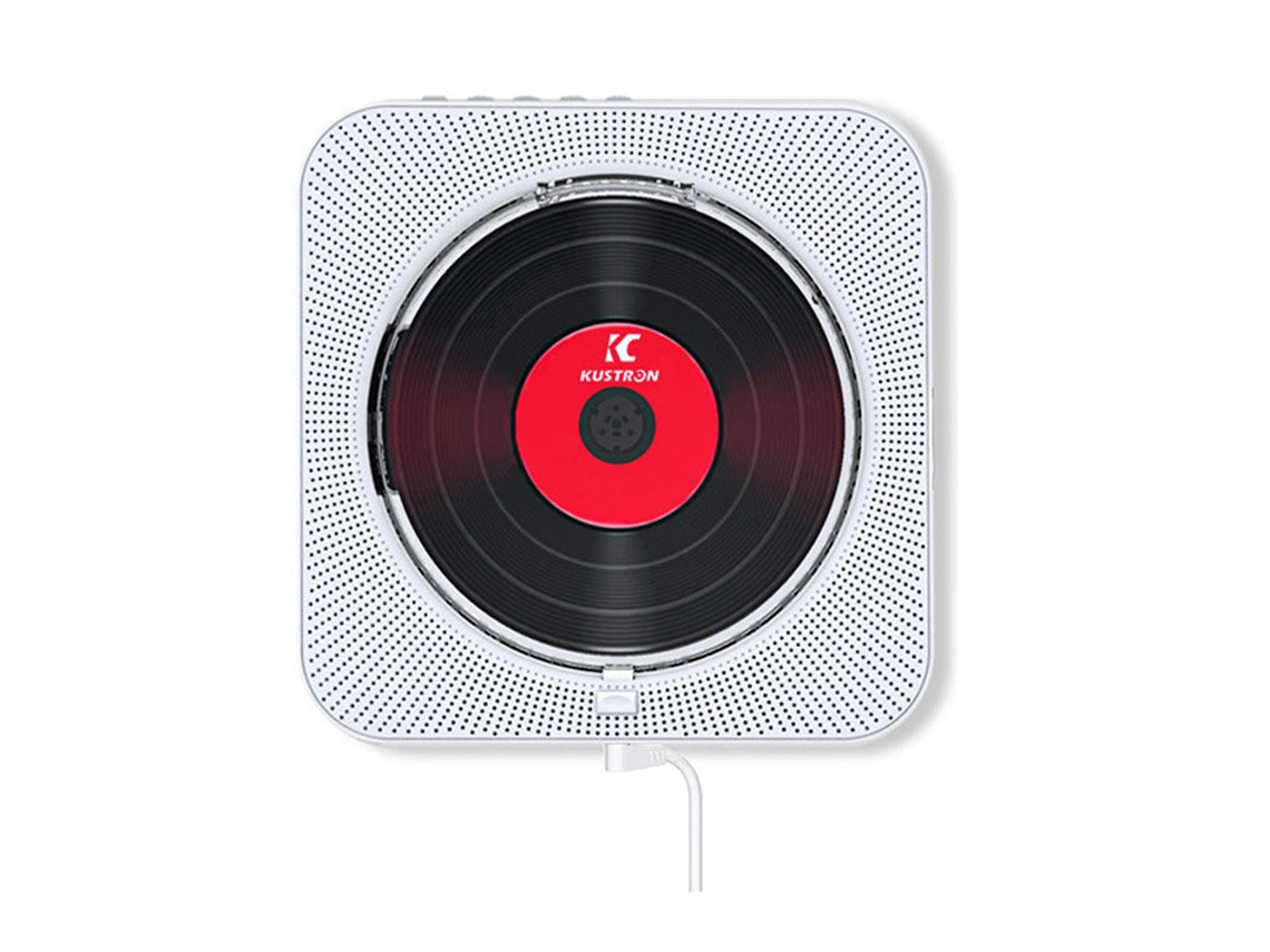 Leitor de CD Portátil com Bluetooth AQUAFORGE