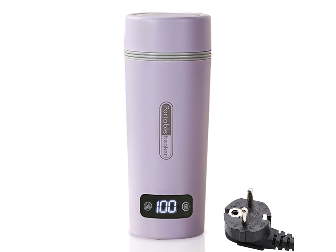 Chaleira Elétrica Portátil 350ml Anti vazamento 4 Presets de Temperatura Função Mantenir Quente S/MARCA