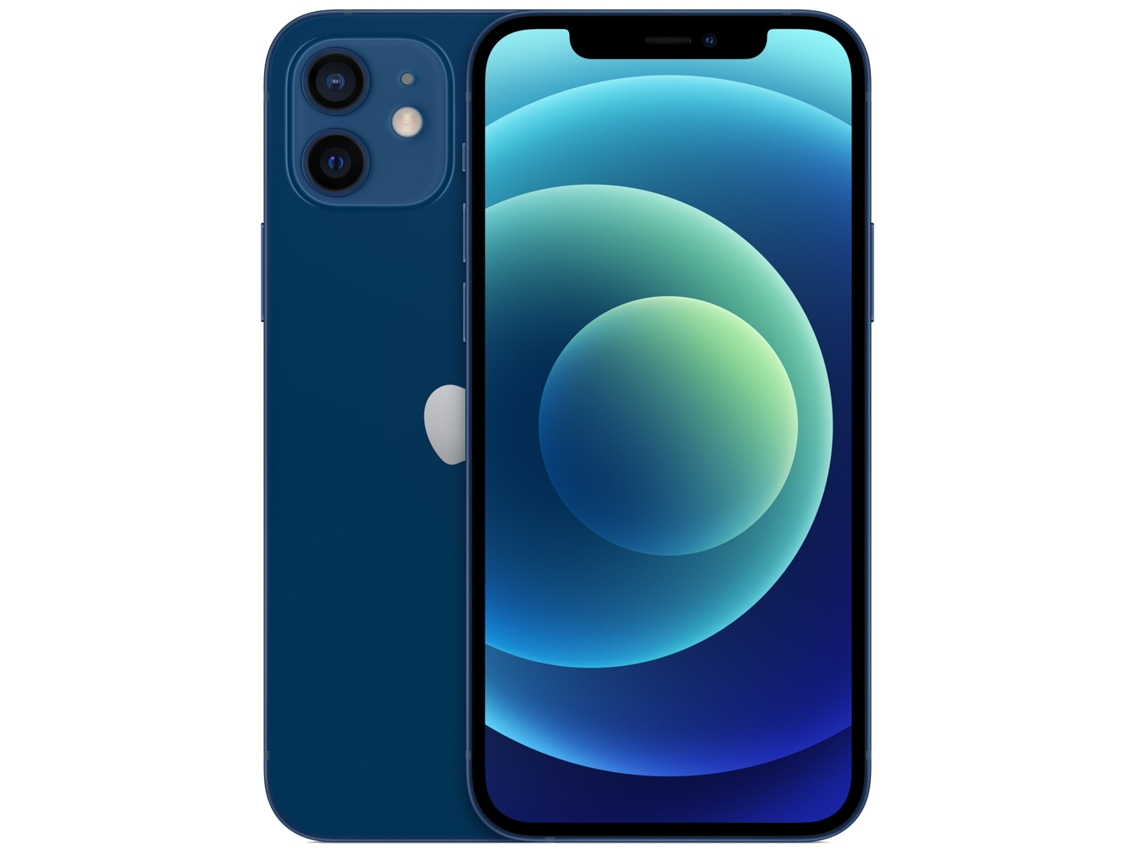iPhone 12 APPLE (Recondicionado Marcas Mínimas - 128 GB - Azul)