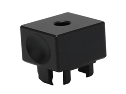 Aetheria abridor de Interruptor Metálico Liga de Alumínio para Teclado Mecânico Cherry Mx Axes Crossing Preto