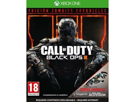 JG XONE COD BO3 + ZOMBIES CHRONICLES