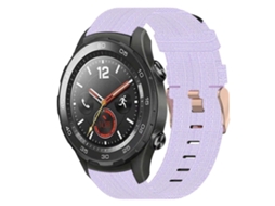 Pulseira De Nylon Trançado De 20 Mm Para Huawei Watch 2