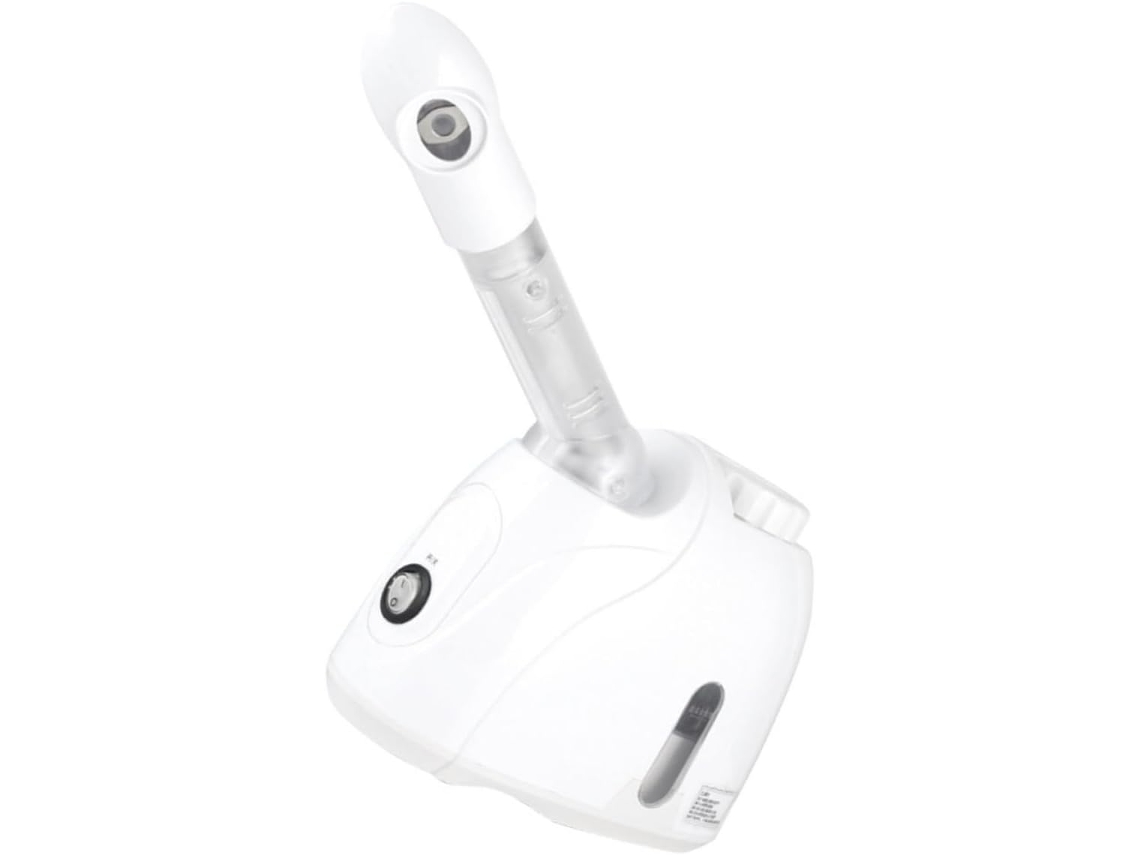 Pulverizador Facial Multifuncional Compacto Branco Em Abs Para Limpeza Da Pele.