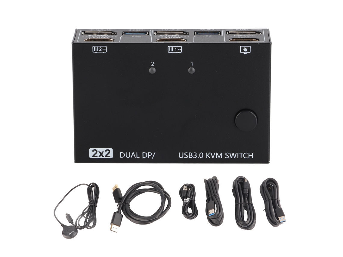Switch Kvm LAXISCREED 4k 60hz 2x2