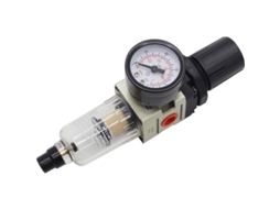 Regulador De Ar Compresor Filtro Gas Procesador Componentes Neumáticos 1/4 Polegada 550 L/min