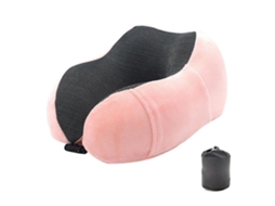 Travesseiro De Pescoço De Viagem, Espuma Viscoelástica, Apoio De Cabeça Em Formato De U, Travesseiros De Pescoço, Novo Slowmoose