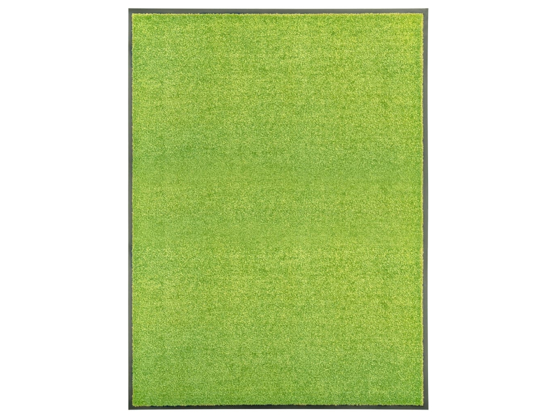 Door Mat, Door Mats Vidaxl Verde Tecido (90 X 120 Cm)