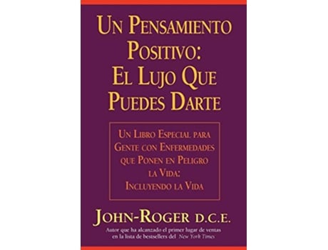 Livro Un pensamiento positivo El lujo que puedes darte Spanish Edition de JohnRoger (Espanhol)