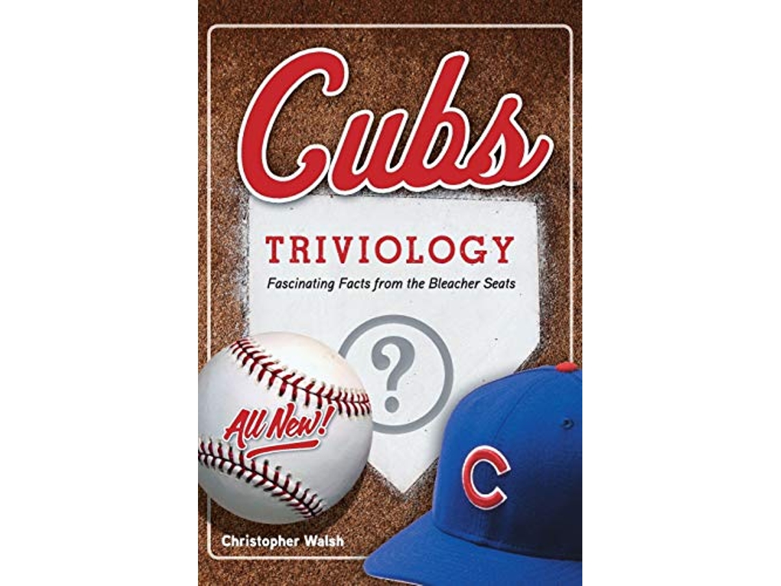 Livro Cubs Triviology de Christopher Walsh (Inglês)