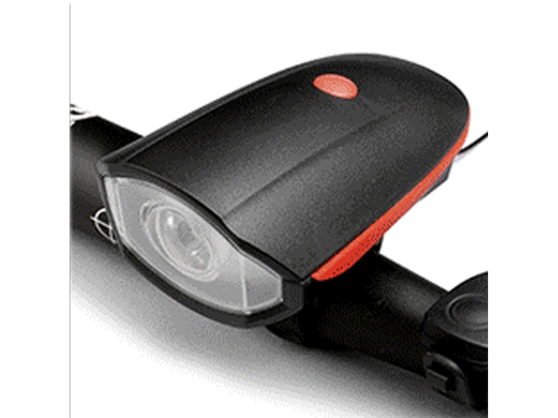 Luz De Bicicleta Prática E Resistente Ao Desgaste Com Campainha., Luz De Bicicleta Potente E Prática Com Campainha Integrada