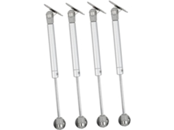 Conjunto De 4 Dobradiças Elevação Reforçadas Para Armários, Com