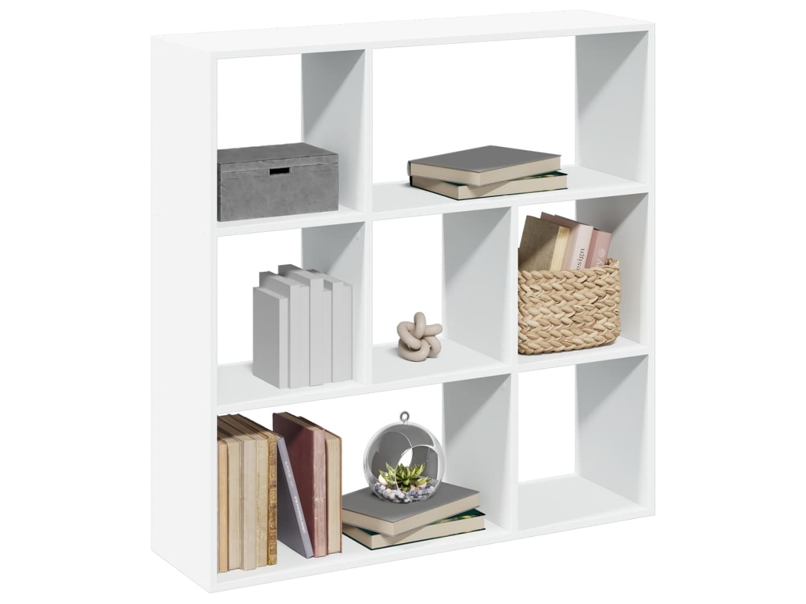 Estante | Prateleira Divisória 102x29x103,5 Cm Derivados De Madeira Branco