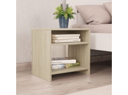 Vidaxl Mesa De Cabeceira 40x30x40 Cm Derivados Madeira Carvalho Sonoma