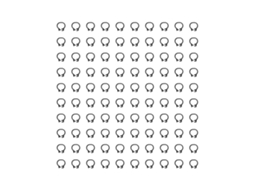 100pcs Anéis para Patas de Pombos 8mm, Plástico, Reutilizável, Suprimentos para Pombal