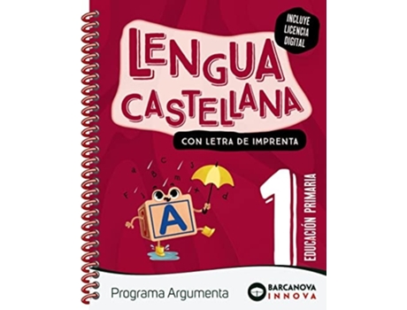 Livro Argumenta 1. Lengua Castellana Da Editorial Barcanova De Núria Murillo, Noelia Nogales Et Al. (espanhol)