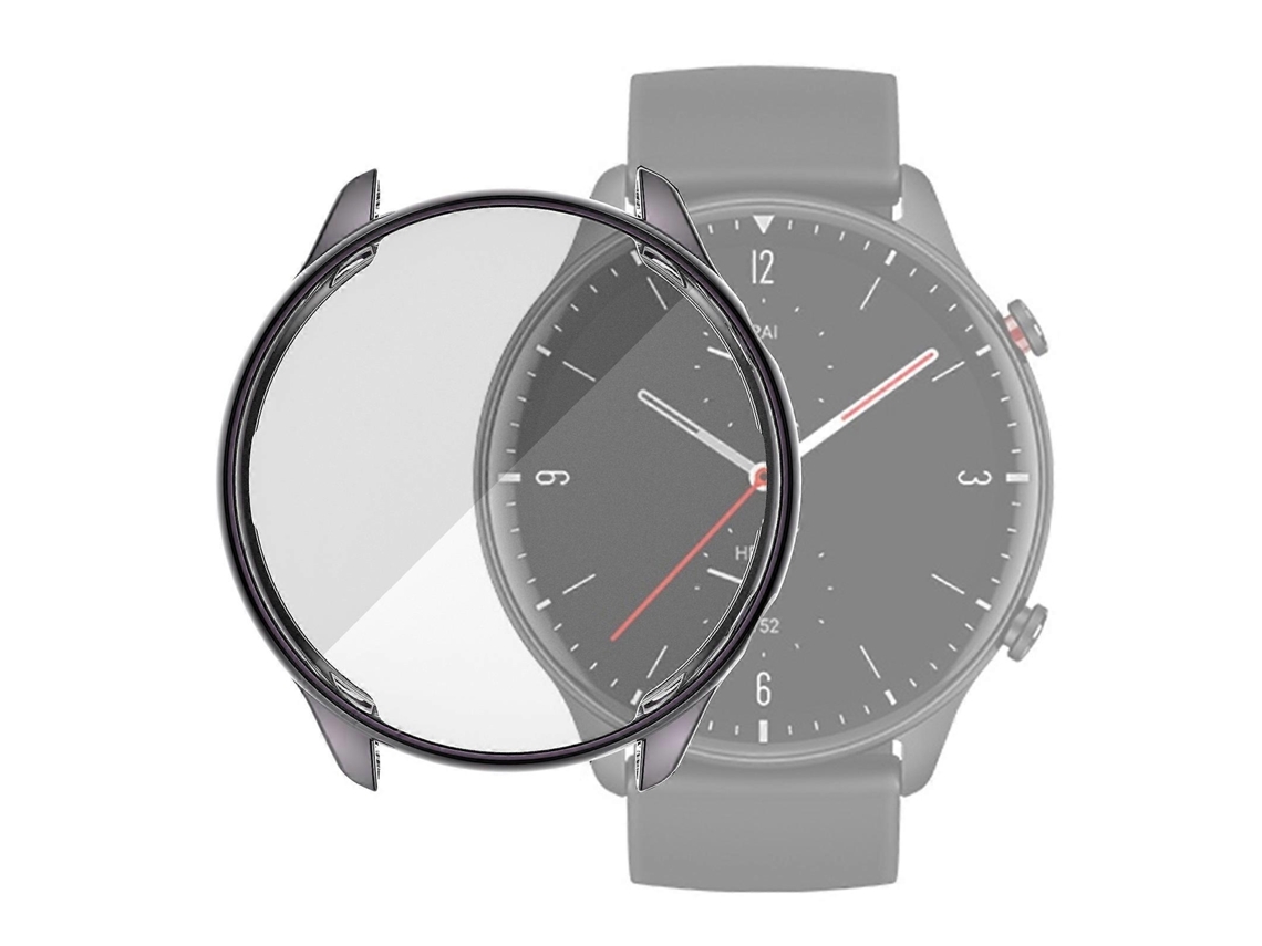 Capa Protetora De Tpu Com Revestimento Eletroplástico Para Amazfit Gtr 2