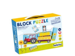 Puzzle BELEDUC 11300 de Blocos 17 Peças Quinta
