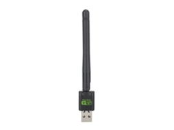 Cartão De Rede Sem Fio 150m 2.4g Usb2.0 Para Chipset Realtek Rtl8188gu, Sem Driver Luz Dourada