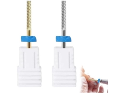 Escolha Segura - Nagelfrees 2 Unidades - Polidor Para Cuidado Das Unhas - Remoção Suave De Células Mortas - Durável Carbeto De Lobo - Uso Econômico -