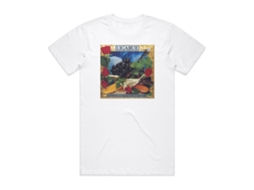 Ligabue Lambrusco Coltelli Rose Pop Corn Album Cover T-shirt White Rockinstonesize-s