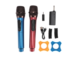 Microfone Sem Fio EOOCOO (Uhf, para atuações e Ktv)