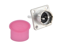Conector Elétrico De Flange Quadrada 2 Pinos Laxiscreed Para Aviação, Dc 60v, 20a