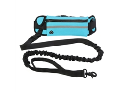 Guia Business para Cães, com Bolsa Refletiva, Sem Mãos, para Corrida e Caminhada Noturna