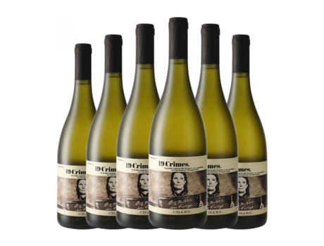 Vinho branco 19 CRIMES Chard Chardonnay Southern Australia (0.75 L - 6 Unidades)