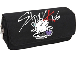 Estojo Roffatide Stray Kids Merch Para Lápis, Organizador Grande De Canetas Meninos E Meninas, Bolsa
