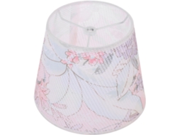 Capa para Lâmpada de Lareira com Estampa Floral, Elegante e Generosa. SFUSHOS