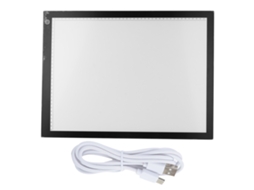 Tablet Digital De Painel De Luz Led Light Box Artcraft Para Traçado Com 3 Níveis De Dimming E Tipo C